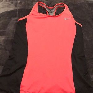 Nike top with built in bra